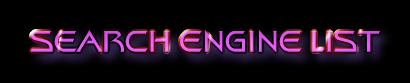 SEARCH ENGINE LIST